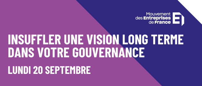 Webinaire insuffler une vision long terme dans votre gouvernance